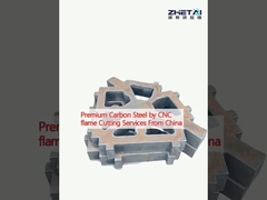 中国からのCNC炎切断サービスによる高級炭素鋼