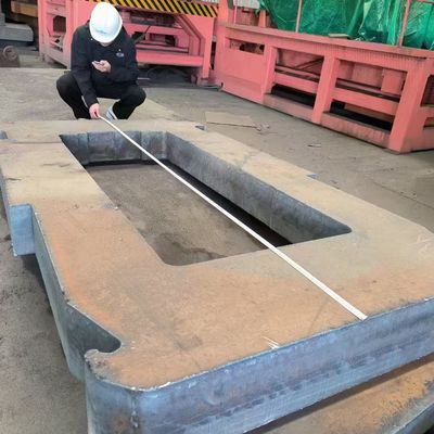 厚い鋼板の炎切削のための工業用CNC切削サービス